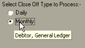 sales close off - close off type (Monthly tip)