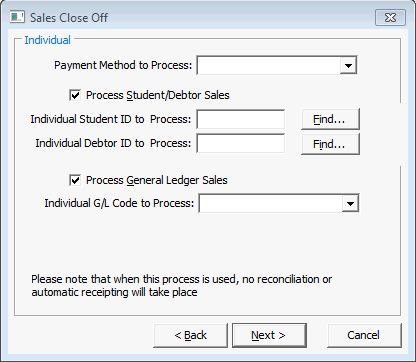 Sales Close Off - Individual window (cut down)