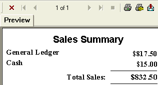Sales Summary (report)