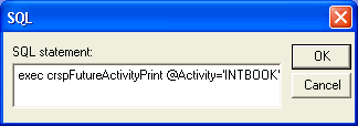 SQL window (populated, crspFutureStudentPrint)