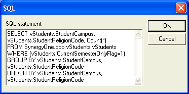 SQL window