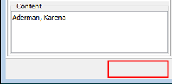 Staff Maintenance - Correspondence tab (Preview HTML field removed, cut down)