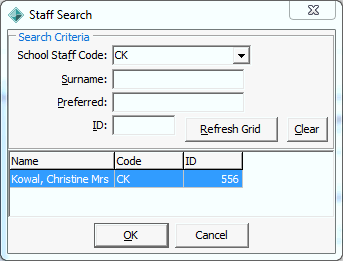 Staff Search - (PO Notification Sender, cut down)