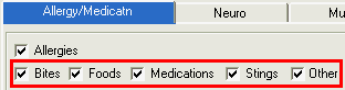 Student Medical - Allergy/Medicatn tab (cut down)