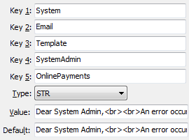 Template - SystemAdmin - OnlinePayments configuration setting