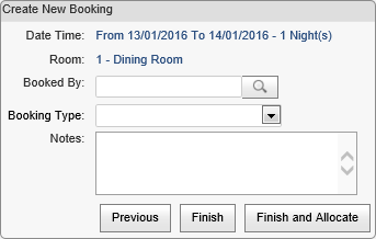 Creating new bookings - SynWeb - Confluence