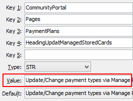Configuration File Mainrtenance - HeadingUpdateManagedStoredCards