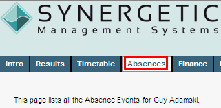 Configuration File Maintenance - AbsencesText setting (title highlight, portal)