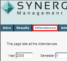Configuration File Maintenance - AttendancesText setting (title highlight, portal)