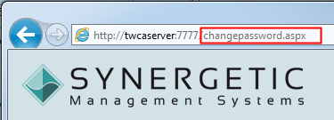 Configuration File Maintenance - ChangePassword - URL setting (URL highlight, portal)