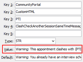 Configuration File Maintenance - ClashCheckAnotherSessionSameTime setting (value cutdown, portal)