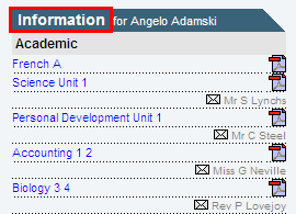 Configuration File Maintenance - ClassesHeading setting (online cutdown, portal)