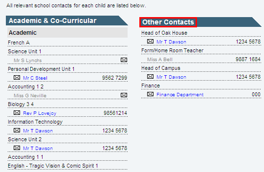 Configuration File Maintenance - ContactUsHeadingOther setting (online cutdown, portal)