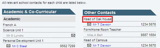 Configuration File Maintenance - ContactUsSubHeadingHouse setting (online cutdown, portal)