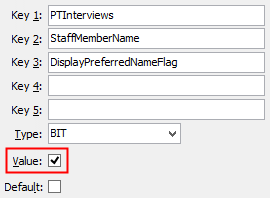 Configuration File Maintenance - DisplayPreferredNameFlag (portal)