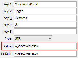 Configuration file maintenance - SportsUrl configuration setting
