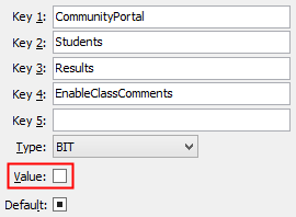 Configuration File Maintenance - EnableClassComments