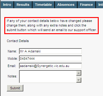 Configuration File Maintenance - MyAccountTop setting (online cutdown, portal)