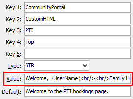 Configuration File Maintenance - PTITop setting (value cutdown, portal)