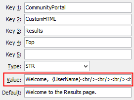 Configuration File Maintenance - ResultsTop setting (value cutdown, portal)