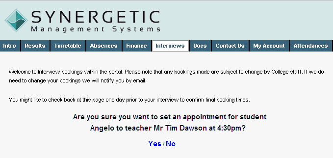 Configuration File Maintenance - SetAppointmentMessage setting (online cutdown, portal)