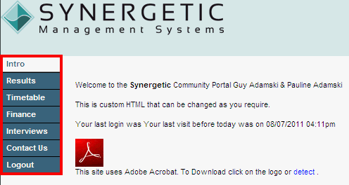 Configuration File Maintenance - ShowMenuVerticalFlag (online cutdown, portal)