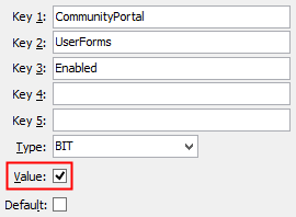 Configuration File Maintenance - UserForms - Enabled