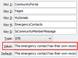 IsCommunityMemberMesage configuration setting