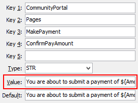 MakePayment - ConfirmPayAmount configuration setting
