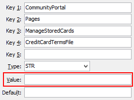ManageStoredCards - ConfirmDeletePaymentOption configuration setting