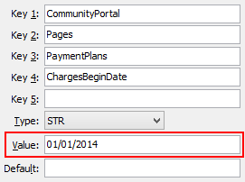 PaymentPlans - ChargesBeginDate configuration setting