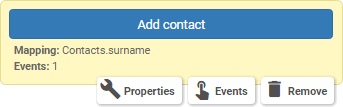 Add Contact button (selected)