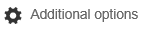 Additional options button (Purchase order requisitions, synweb)