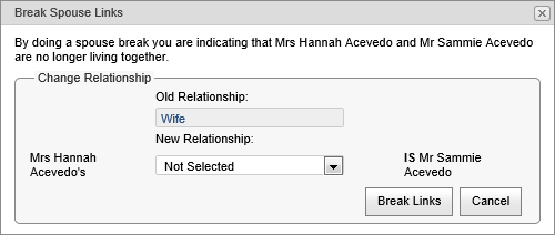Break spouse window (synweb)