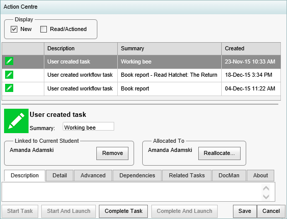 Community Maintenance - Action Centre bar (synweb).gif