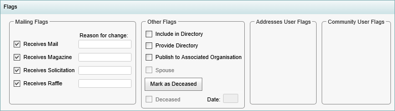 Community maintenance - Flags bar (synweb, cut down)