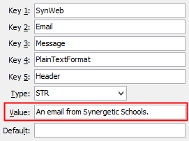 Configuration File Maintenance - PlaintText header configuration setting