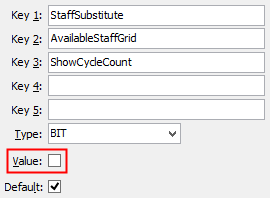 Configuration File Maintenance - ShowCycleCount configuration setting