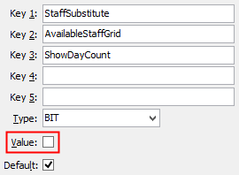 Configuration File Maintenance - ShowDayCount configuration setting