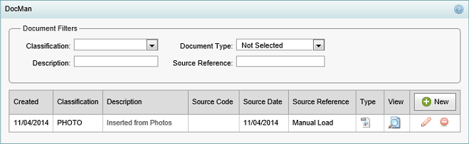 Current Student Maintenance - DocMan bar (synweb)