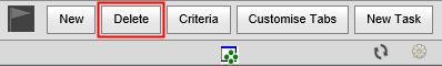 Delete button (Synweb toolbar)