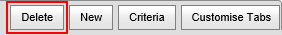 Delete button in main toolbar (highlighted)