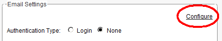 Configure link
