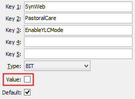 EnableYLCMode configuration setting