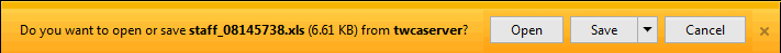 File Download window