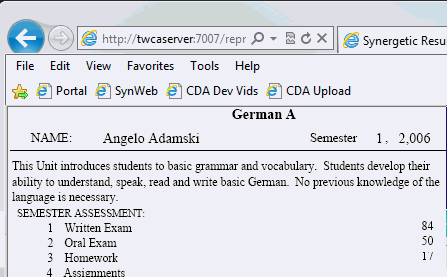 Internet Explorer - Synweb student report