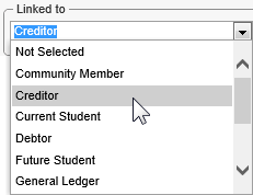Linked to field (Action Centre, synweb)