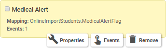 Medical Alert flag