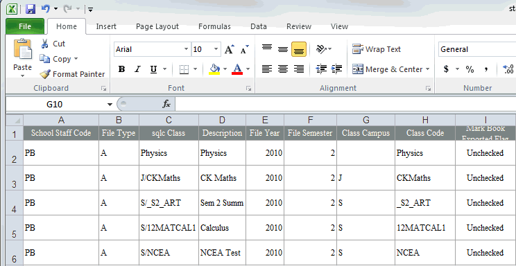 Microsoft Excel (exported all transport details to Excel)