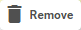 Online form editor (Remove button)